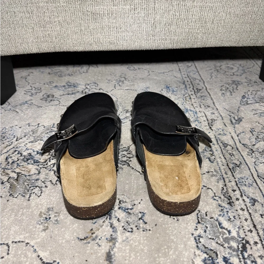 Tory Burch Mellow Studded Mule Black